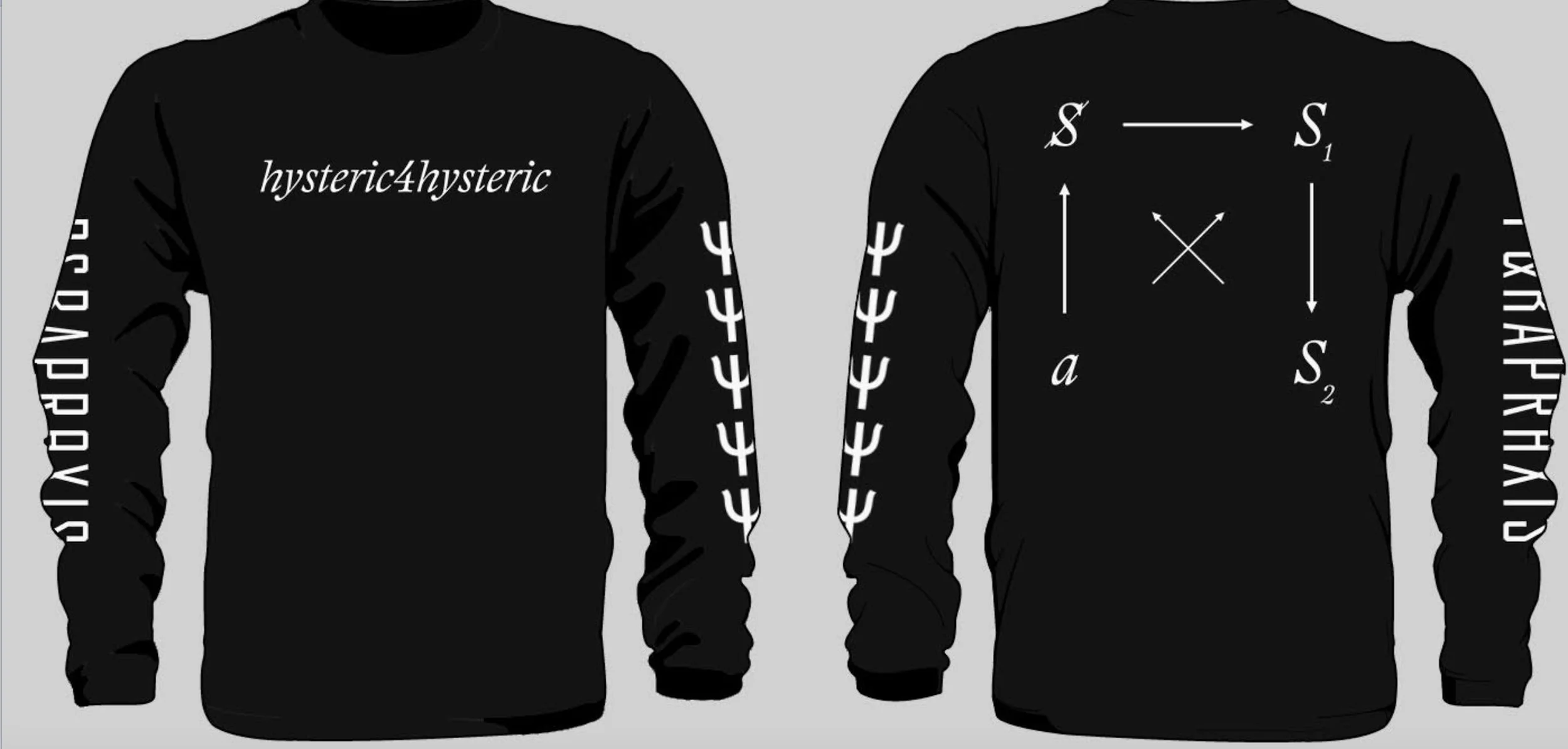Hysteric4Hysteric Long-sleeve Tees — Parapraxis